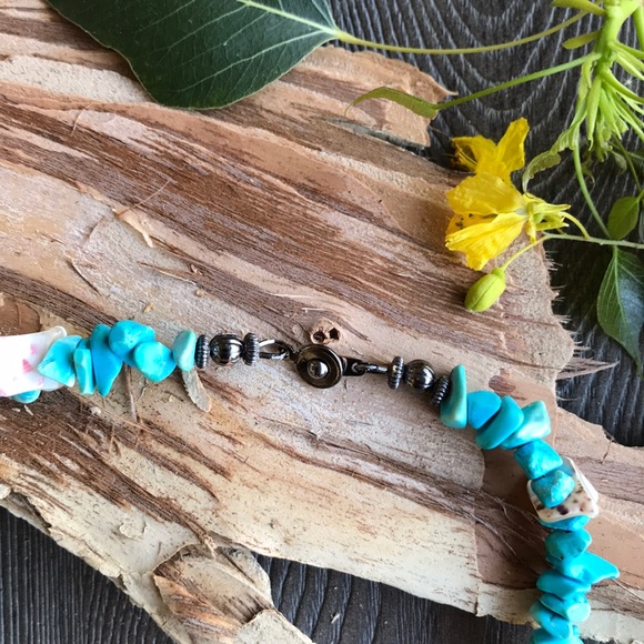 🌺🌿Handmade Rock Necklace🌿🌺 - Picture 4 of 8